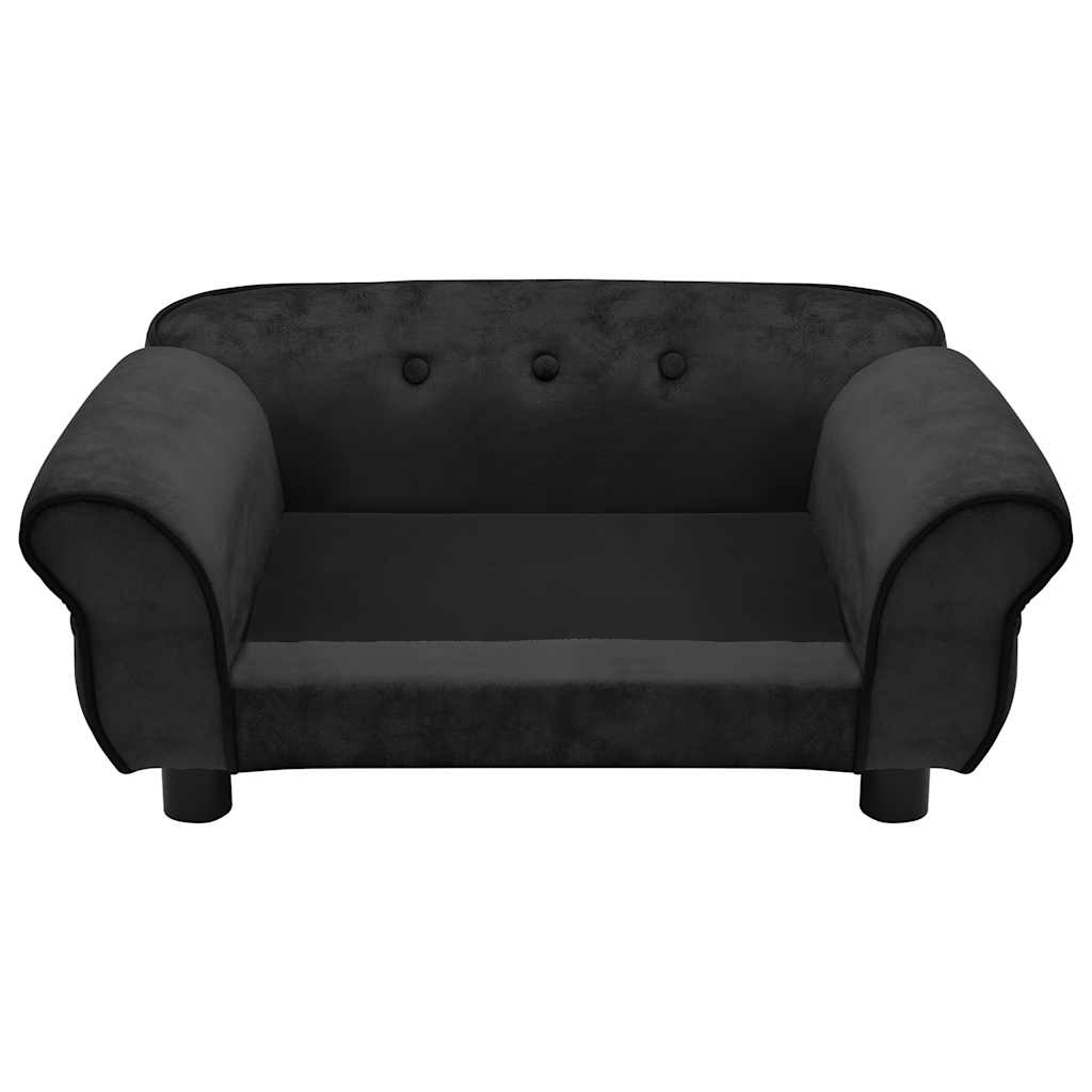 Hundesofa Dunkelgrau 72x45x30 cm Plüsch