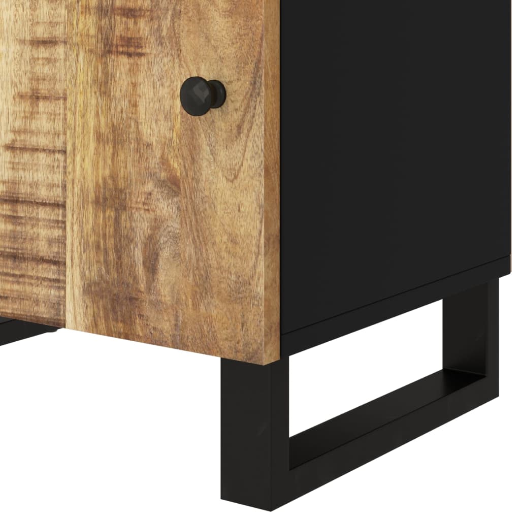 Nachttisch 50x33x60 cm Altholz Massiv & Holzwerkstoff