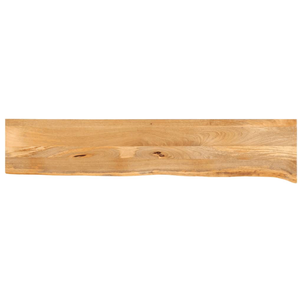 Wandregal 40x20x2,5 cm Rechteckig Massivholz Akazie Baumkante