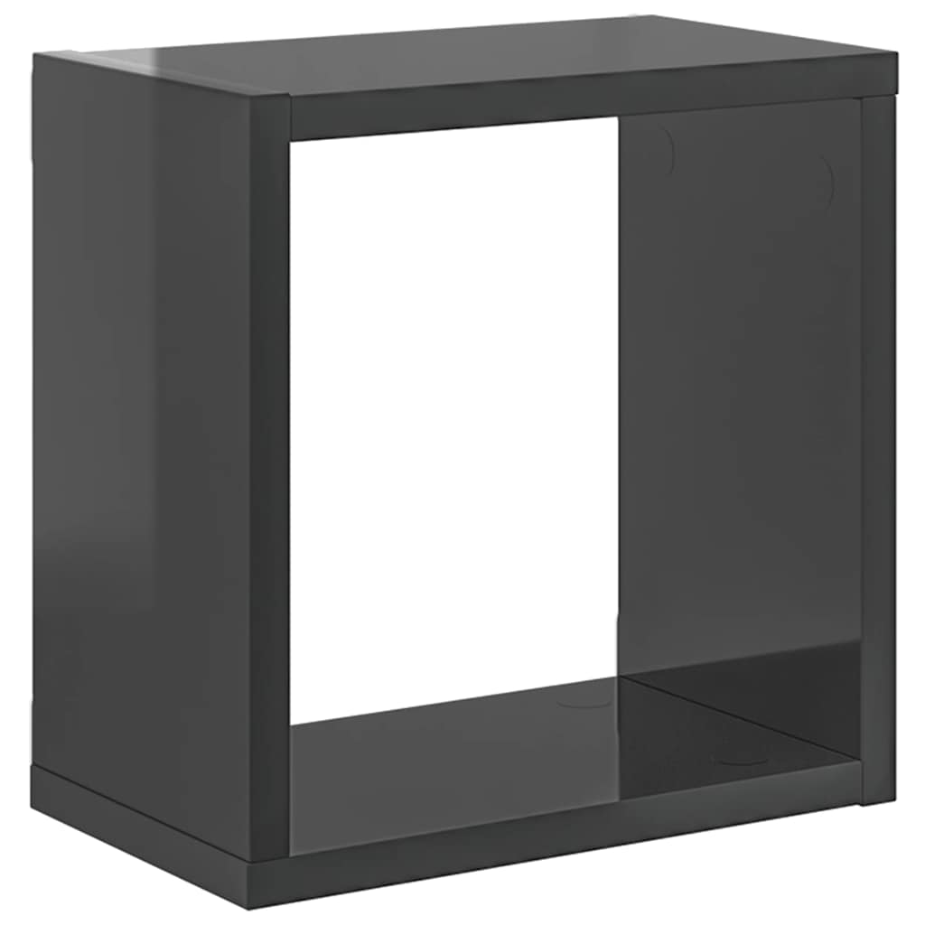 Würfelregale 2 Stk. Weiß 30x15x30 cm