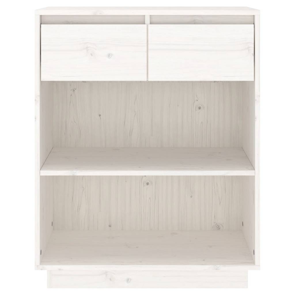 Beistellschrank 60x34x75 cm Massivholz Kiefer