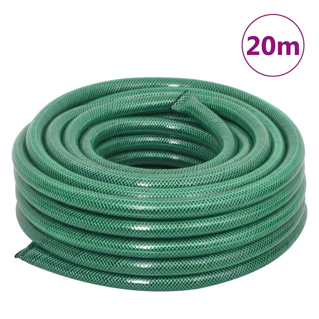 Schlauchtrommel Freistehend Grün mit 20 m Schlauch PVC