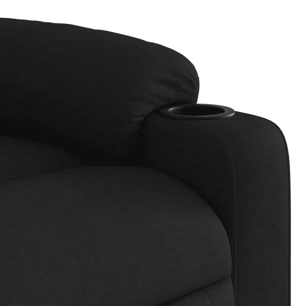 Massage-Relaxsessel Hellgrau Stoff