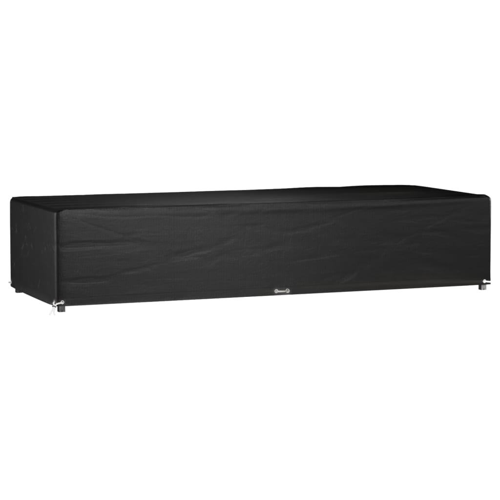 Abdeckungen für Sonnenliegen 2 Stk. 12 Ösen 205x75x40 cm