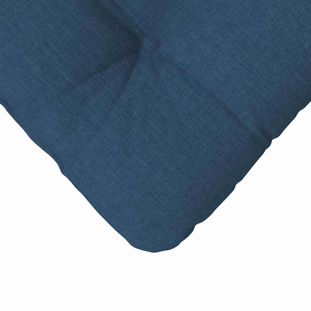 Sitzkissen 4 pcs Hellgrau 40 x 40 x 12 cm Stoff