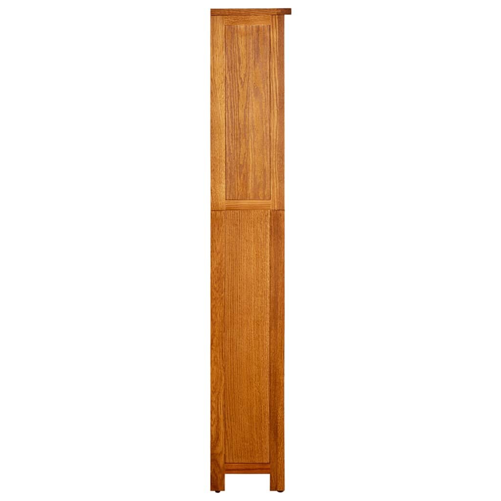 Bücherregal 45x22,5x82 cm Eiche Massivholz