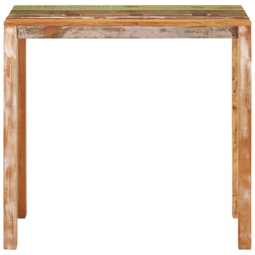 Konsolentisch 110x35x76 cm Raues Mangoholz