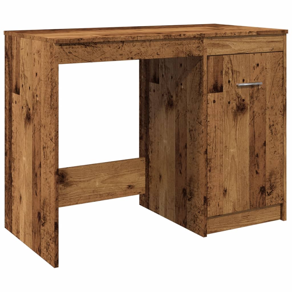 Schreibtisch Weiß 100×50×76 cm Holzwerkstoff