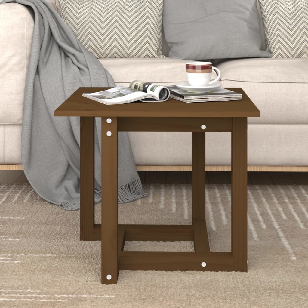 Couchtisch 110x55x45 cm Massivholz Kiefer