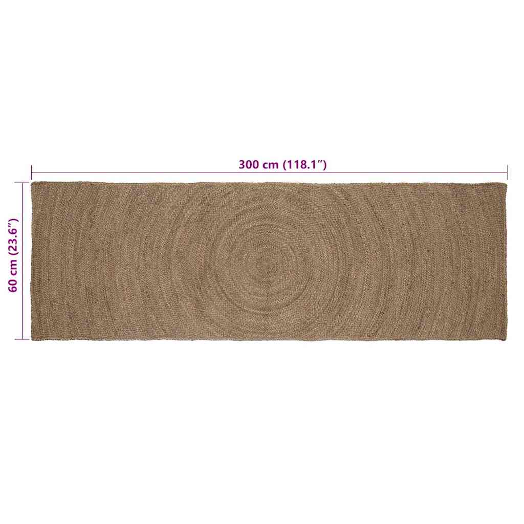 Bereichsteppiche Natur 60 x 110 cm Jute