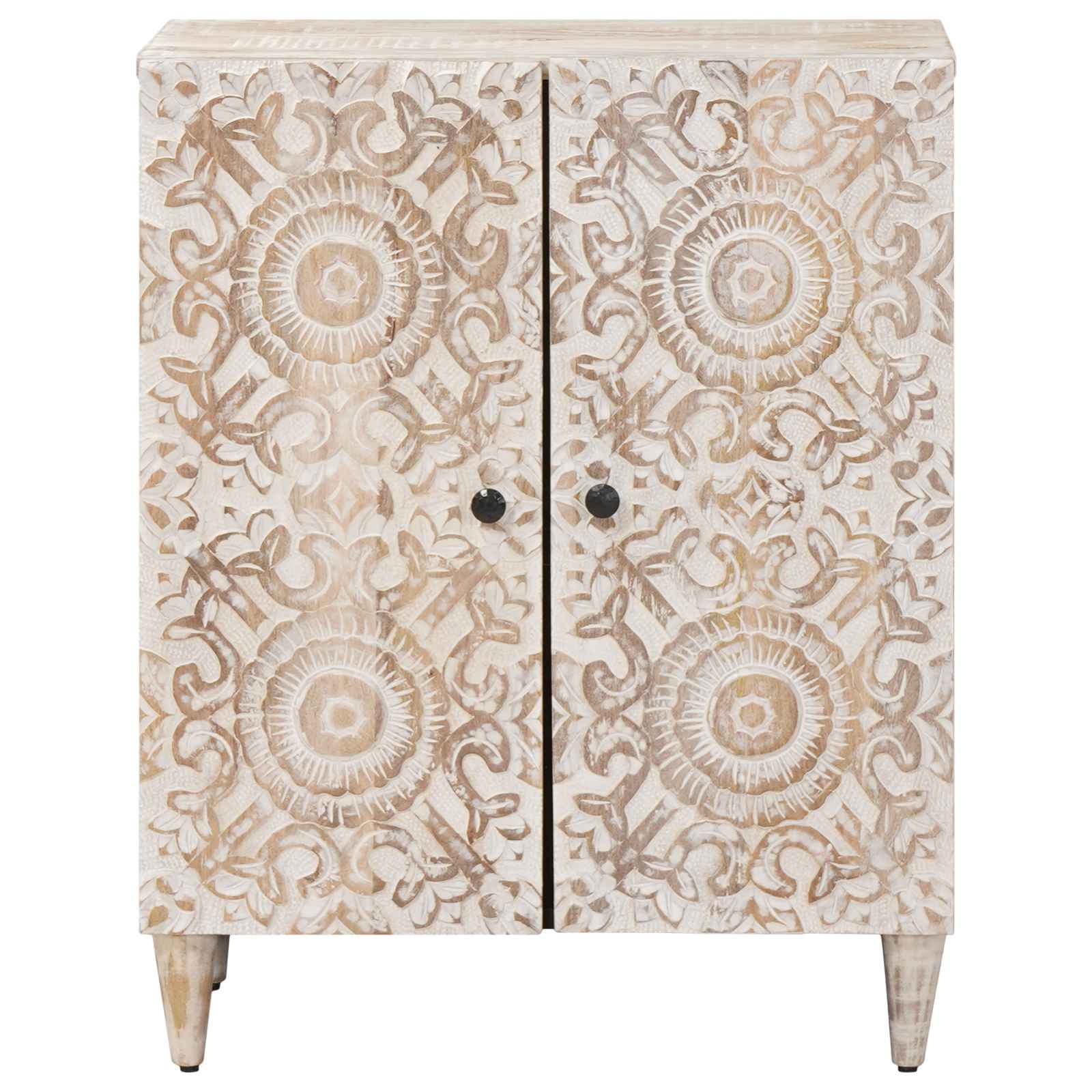 Aufbewahrungs-Sideboard Braun 60 x 33,5 x 75 cm