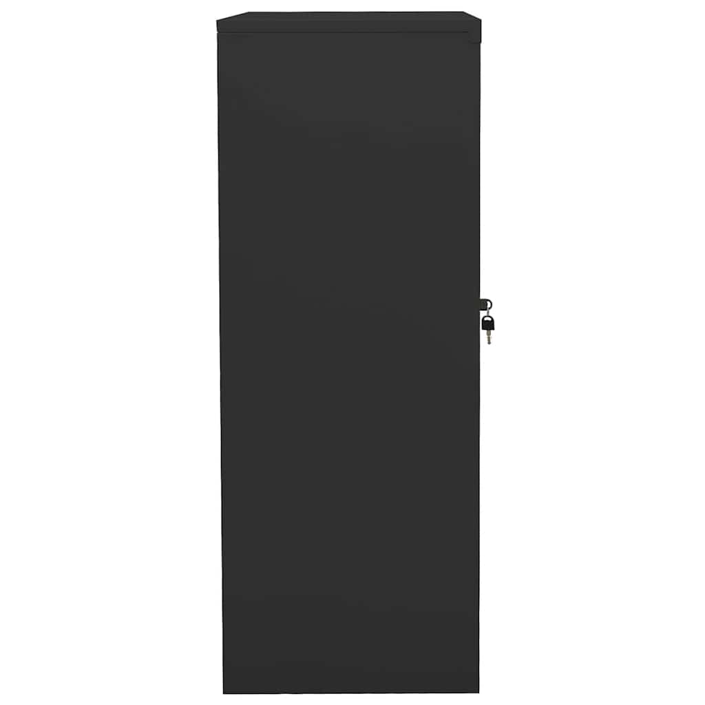 Büroschrank Weiß 90x40x70 cm Stahl