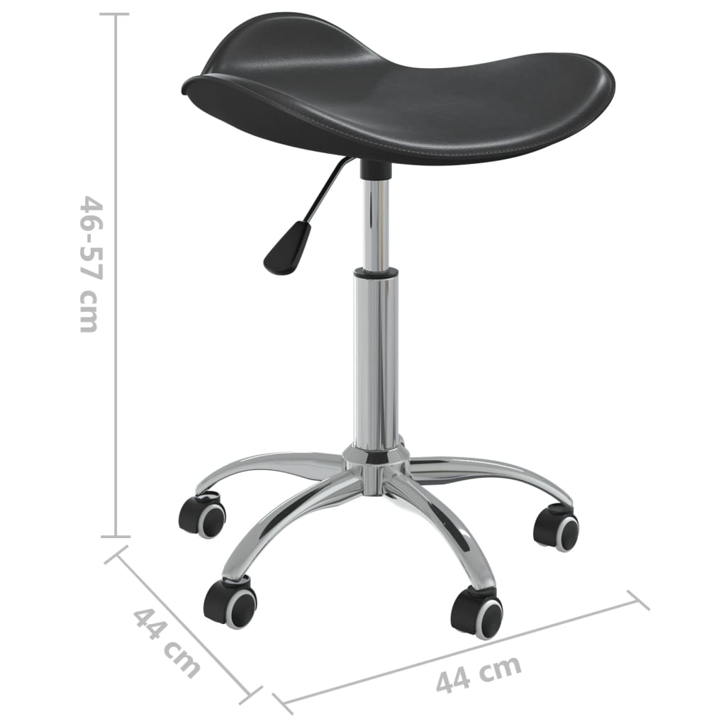 Bürostuhl Creme Kunstleder