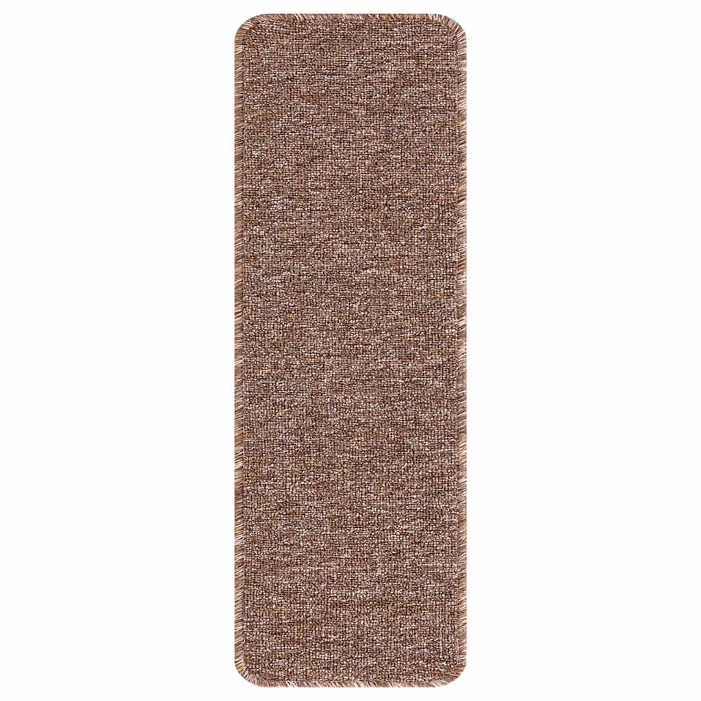 Antirutsch Stufenmatten 15 Stk. 60x25 cm Anthrazit Rechteckig