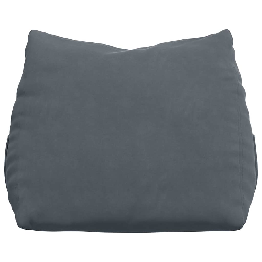 Rückenkissen Blau 45 x 20 x 35 cm Cordstoff