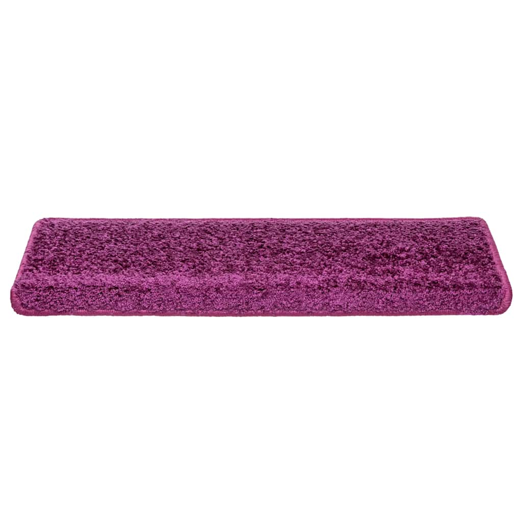 Stufenmatten 15 Stk. 65x21x4 cm Grau Rechteckiger Rand