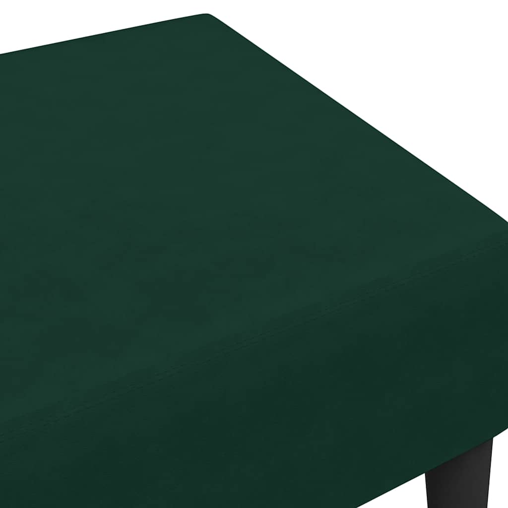 Fußhocker Blau 77x55x31 cm Samt