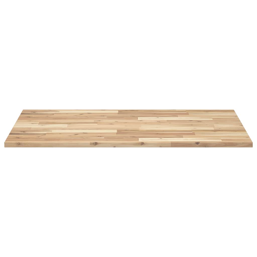 Tischplatte Rechteckig 60x50x2 cm Massivholz Akazie