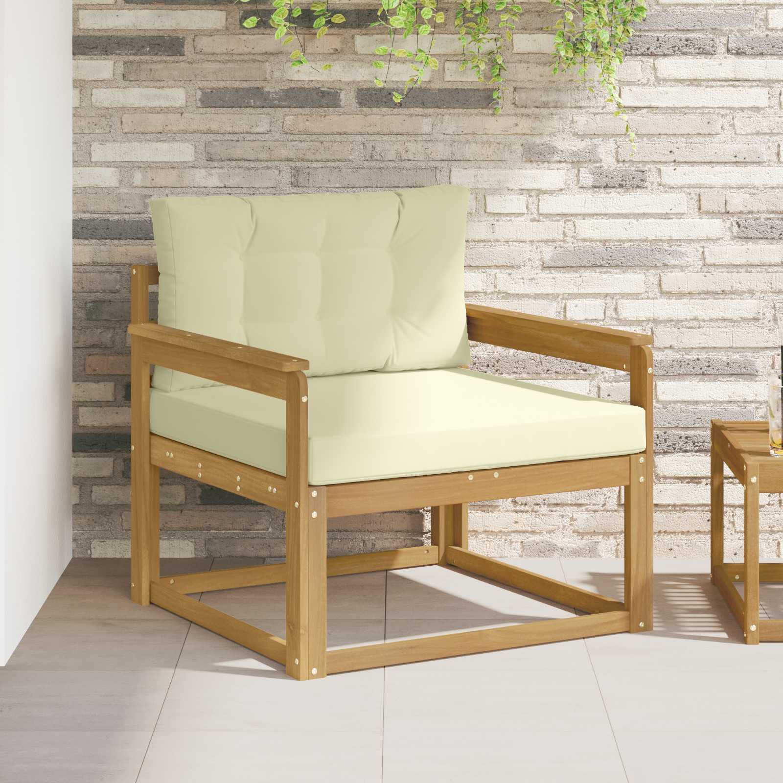 Outdoor Mittelsofa Natur