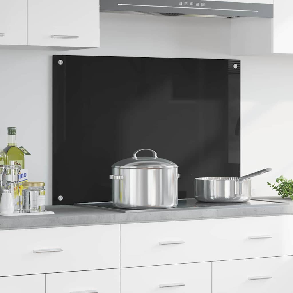 Küchenrückwand 2 pcs Weiß 70 x 40 cm Gehärtetes Glas