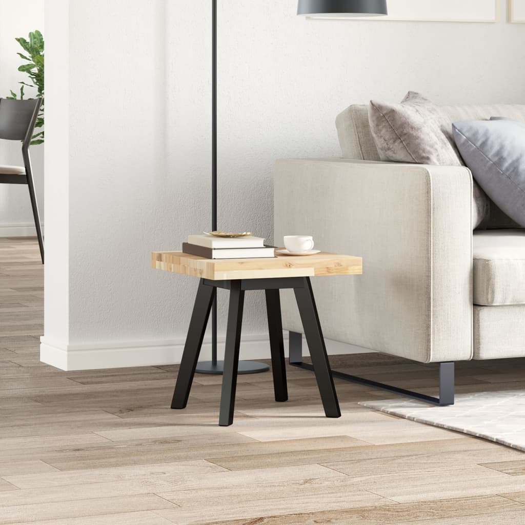Tischplatte Rund Ø40x2 cm Massivholz Akazie