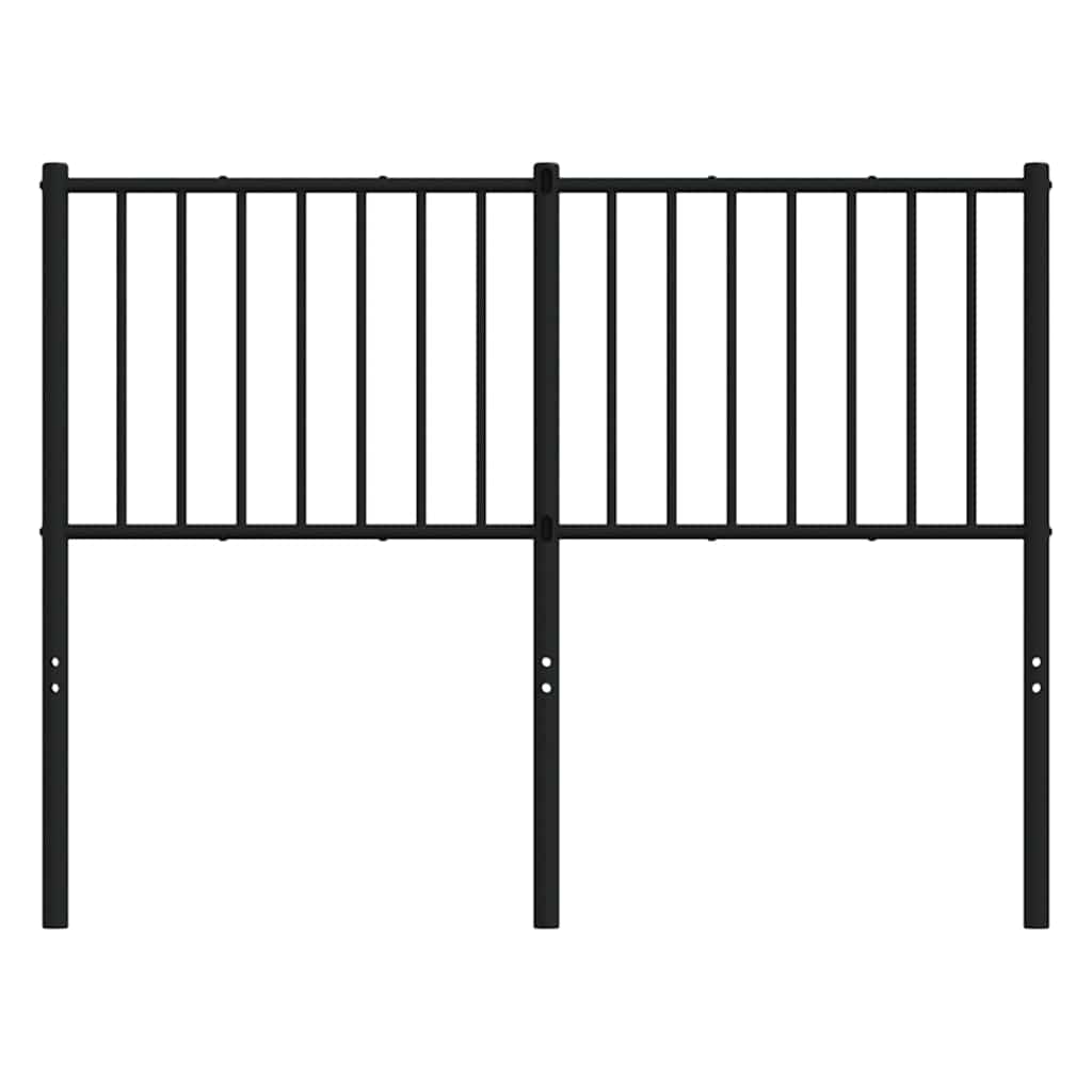 Ersatz-Kopfteil Metall Schwarz 75 cm