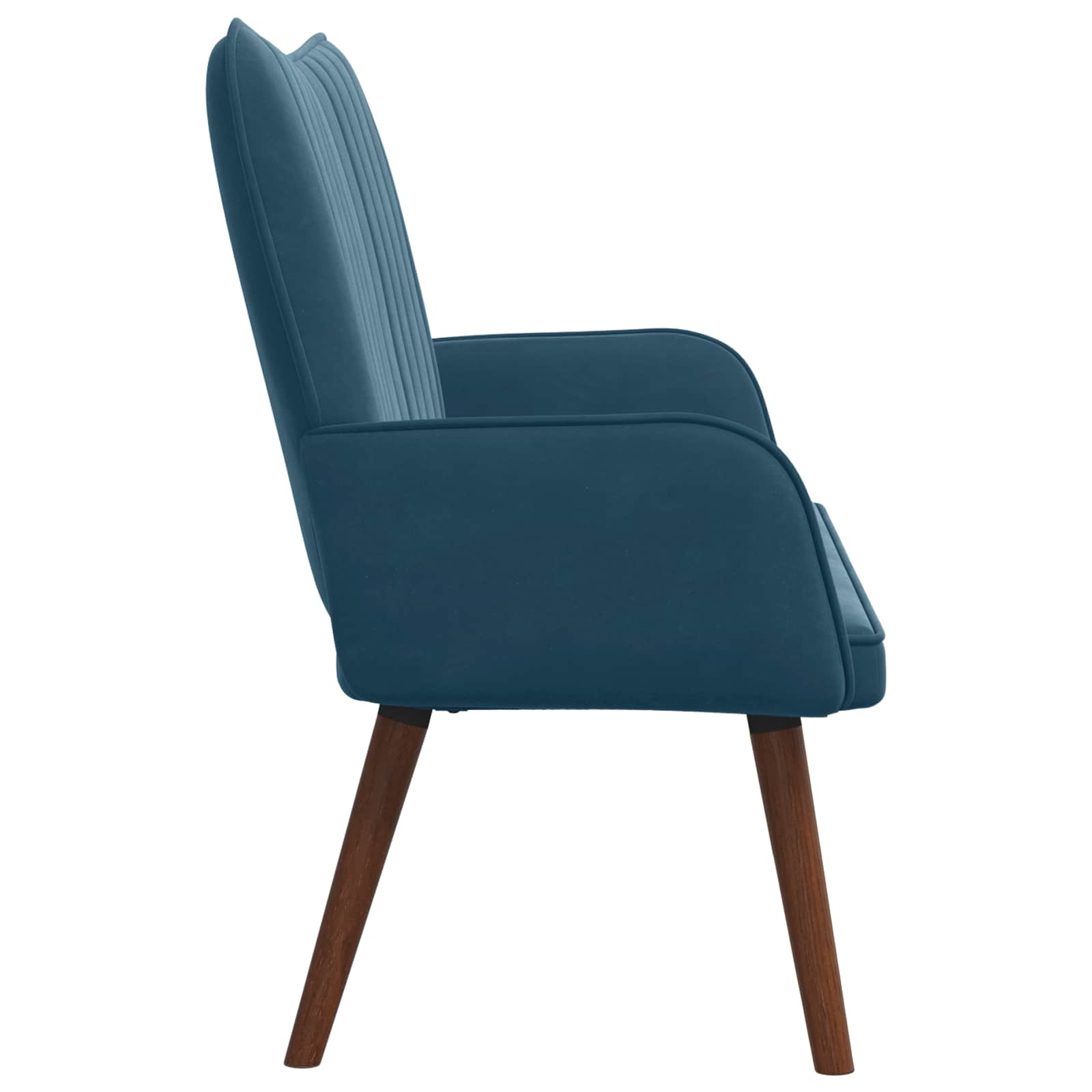 2-Sitzer Sofa Hellgrau 115 x 61 x 87 cm Samt (V)