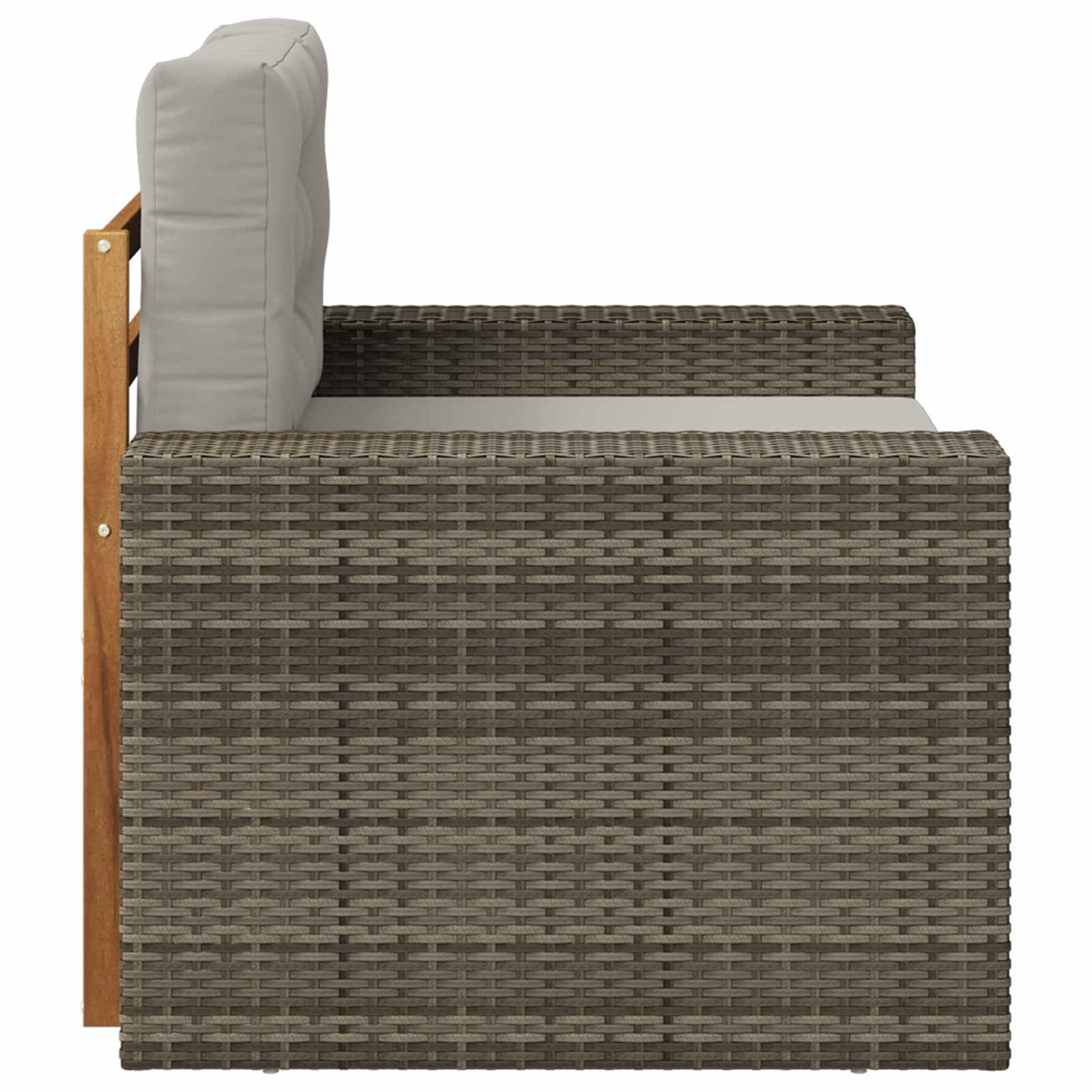 2 Stück Outdoor-Sofa Natur