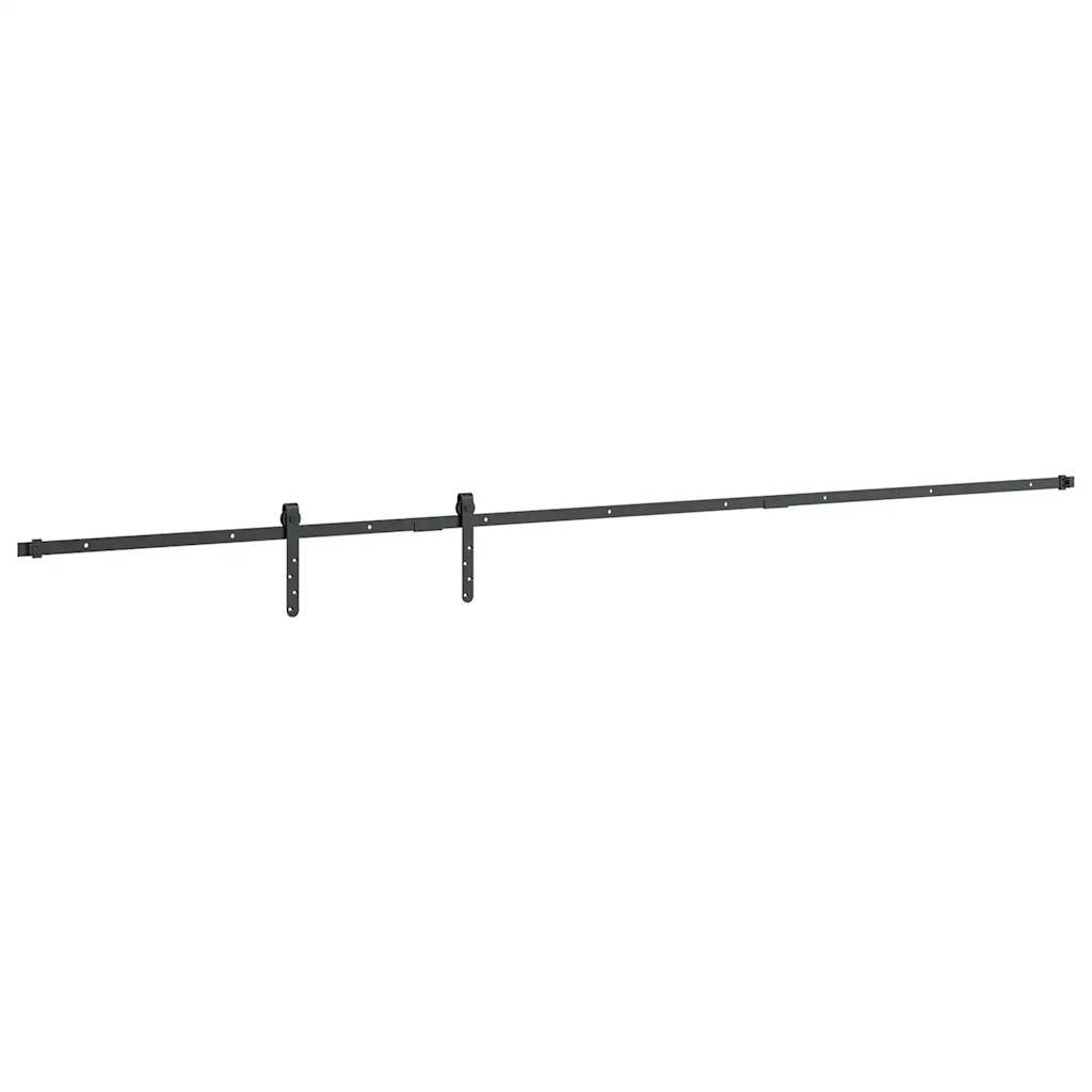 Schiebetürbeschlag Set für Schranktüren 91 cm Karbonstahl