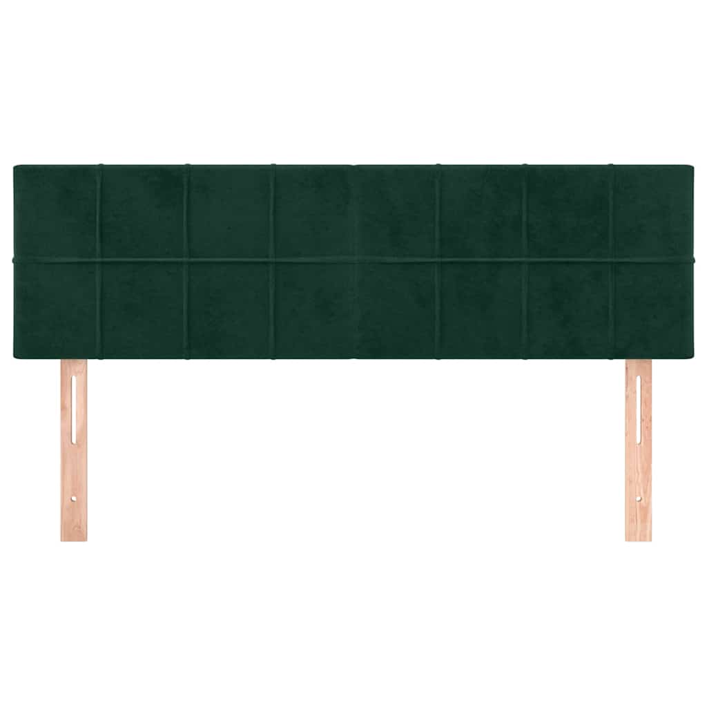 Kopfteil Hellgrau 80x5x118/128 cm Samt