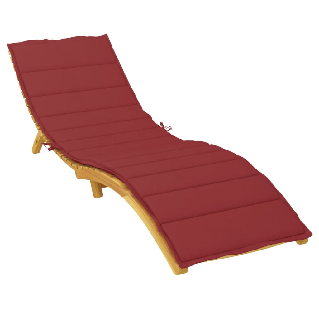 Liege-Kissen Blatt Blattmuster 200 x 70 x 3 cm Oxford-Stoff