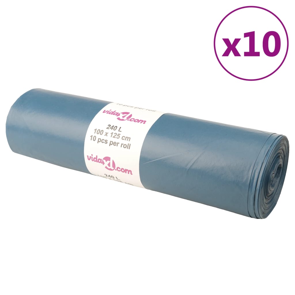 Müllsäcke 100 Stk. Blau 120 L
