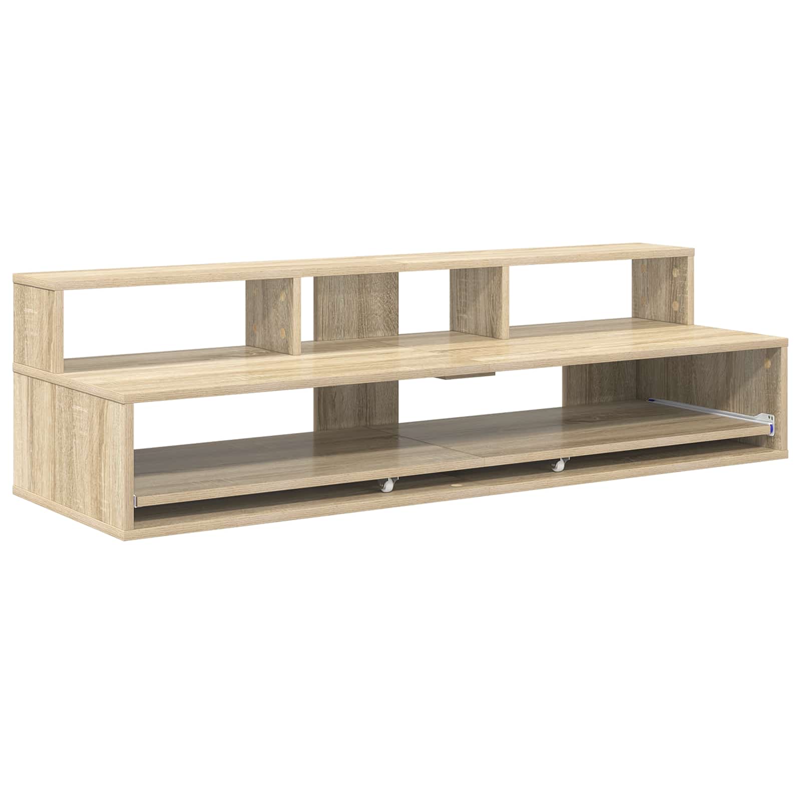 Studiotisch Weiß 152 x 42,5 x 36 cm Holzwerkstoff