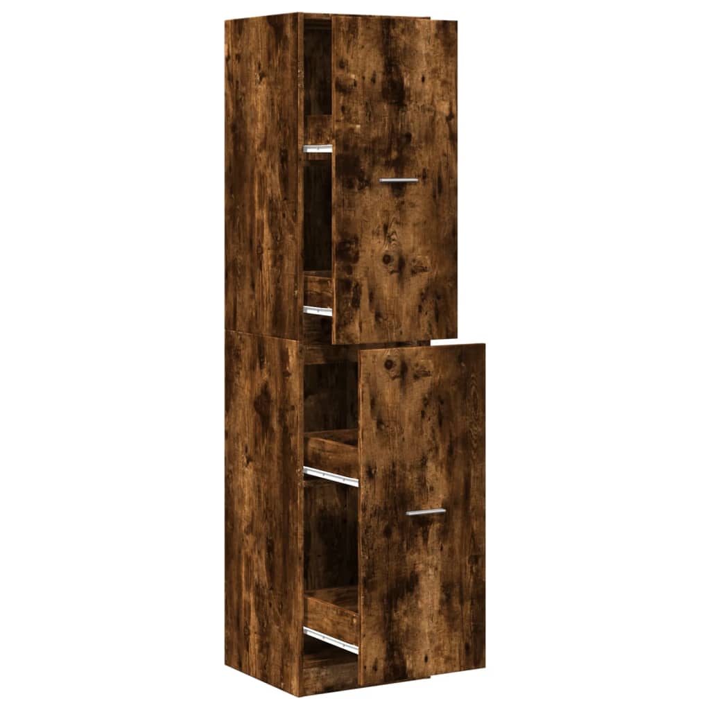 Apothekerschrank Weiß 30 x 41 x 174,5 cm Holzwerkstoff
