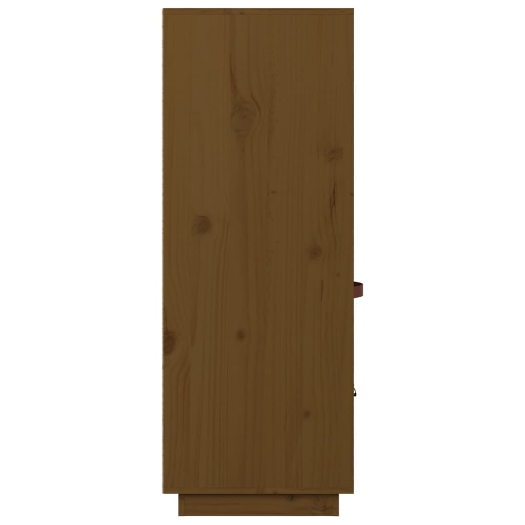 Highboard 67x40x108,5 cm Massivholz Kiefer