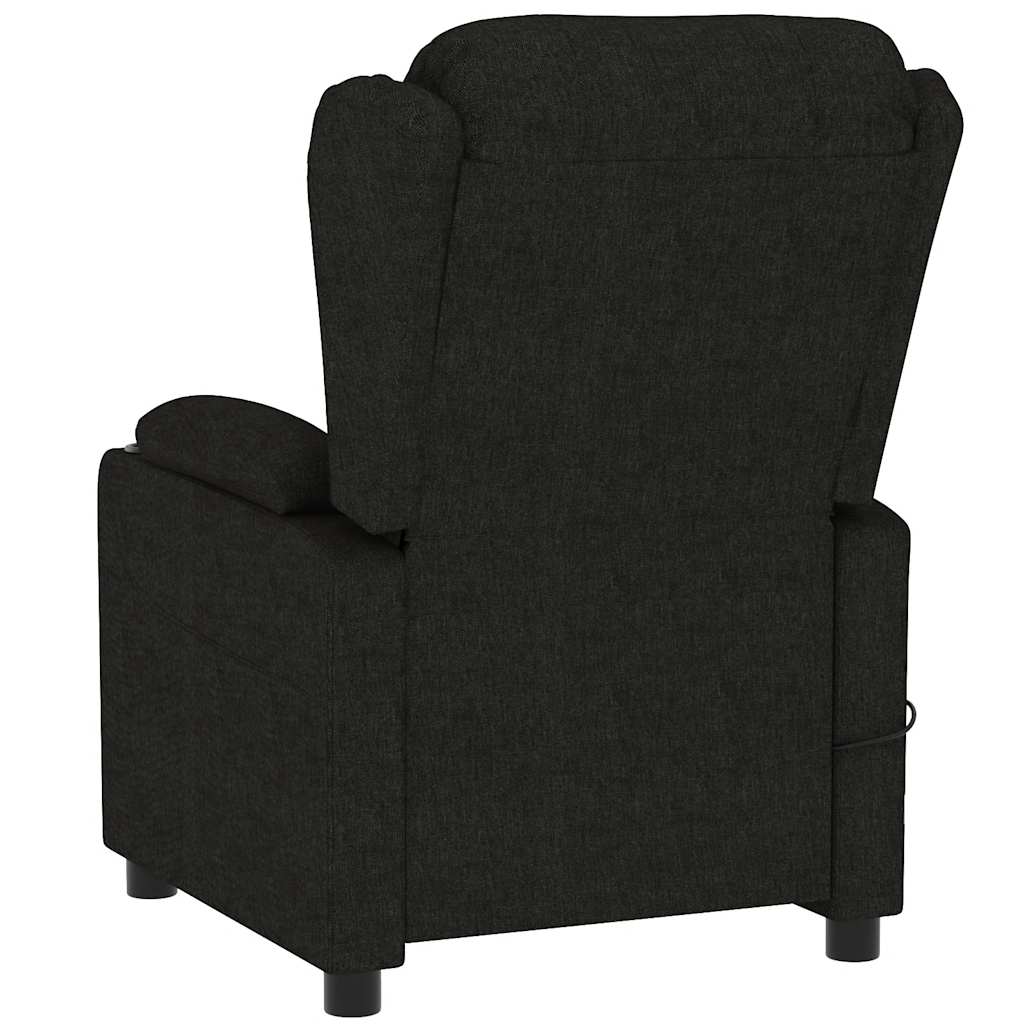 Massagesessel Hellgrau Stoff