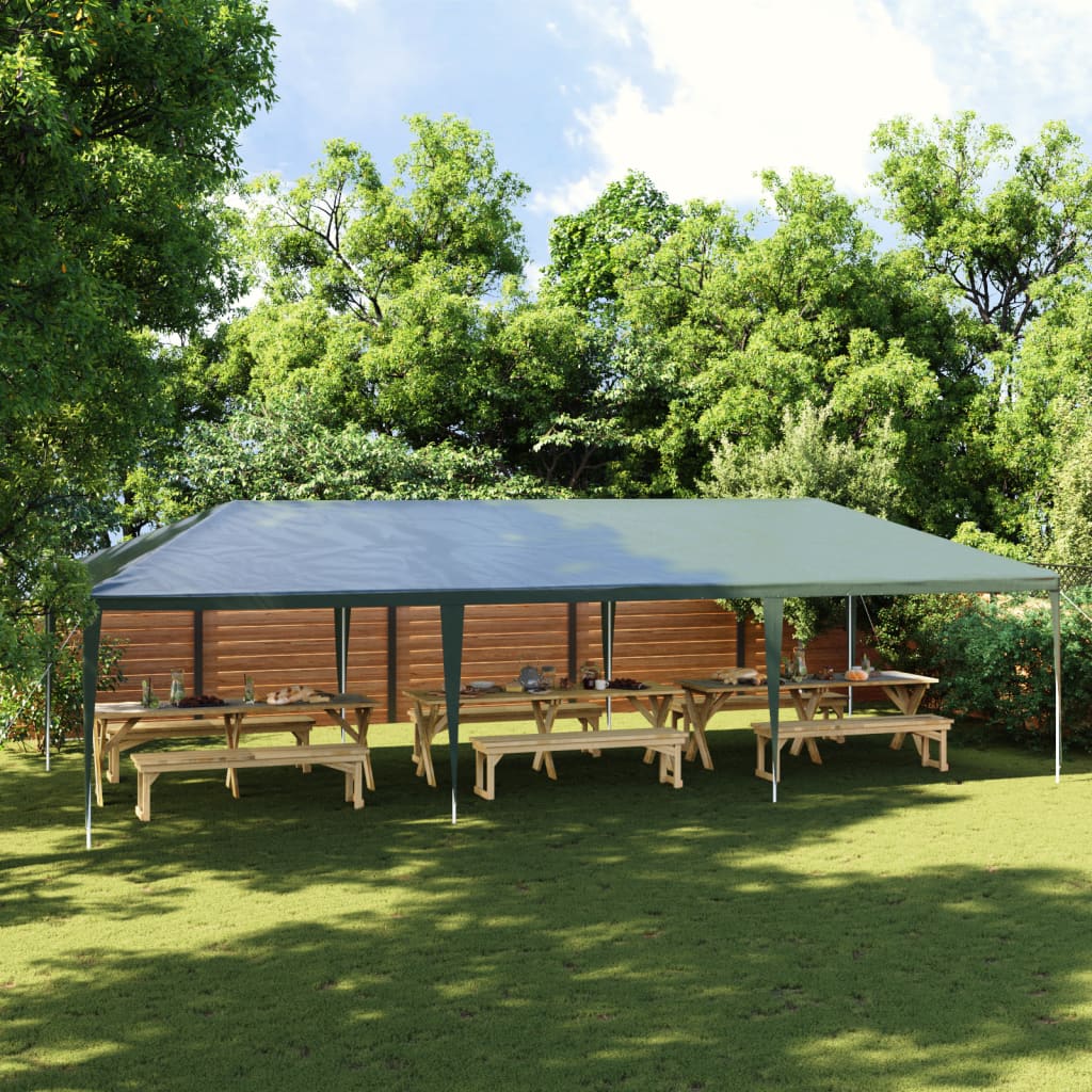 Party-Zelt 200 x 200 x 240 cm Rot PE und Stahl