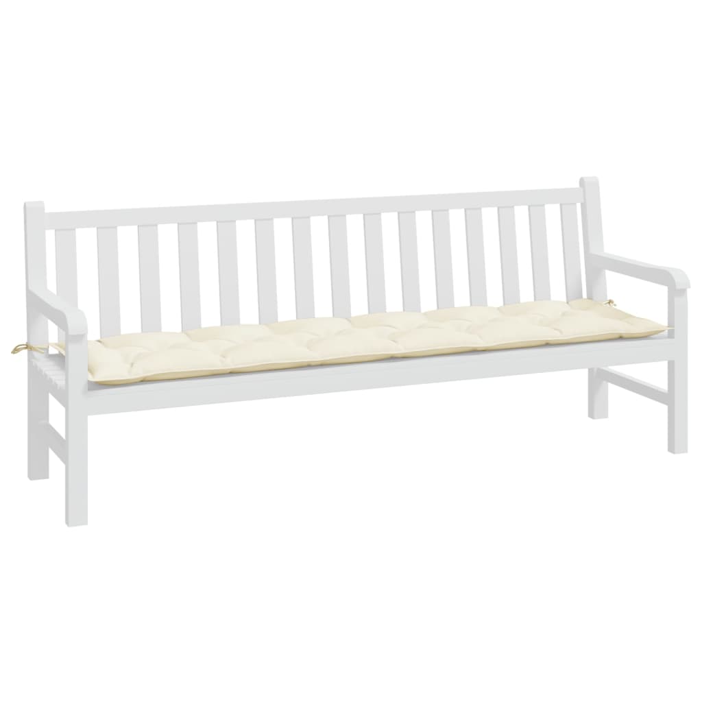 Gartenbank-Auflage Anthrazit 100x50x7 cm Oxford-Gewebe