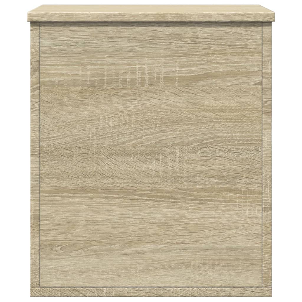 Aufbewahrungstruhe Weiß 84x42x46 cm Holzwerkstoff