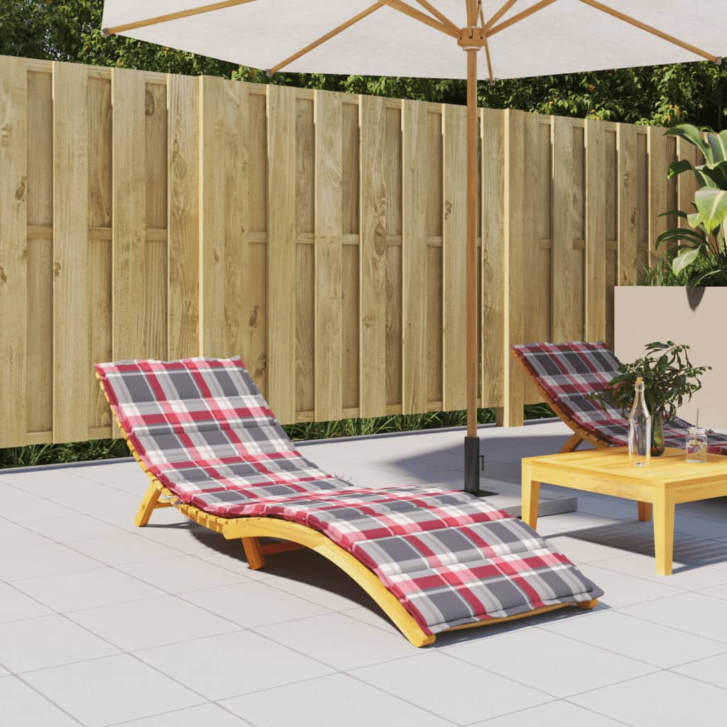 Liege-Kissen Blatt Blattmuster 200 x 70 x 3 cm Oxford-Stoff