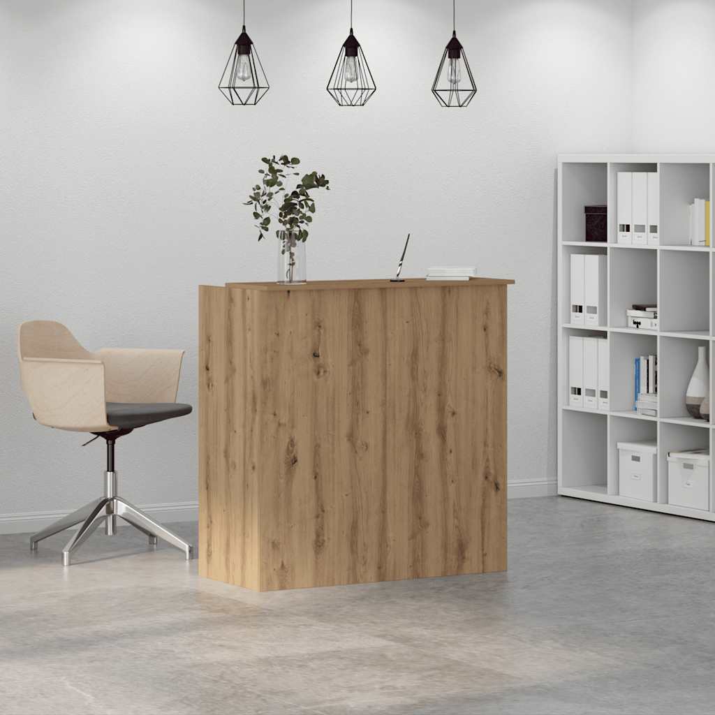 Empfangstresen Weiß 100 x 50 x 103,5 cm Holzwerkstoff