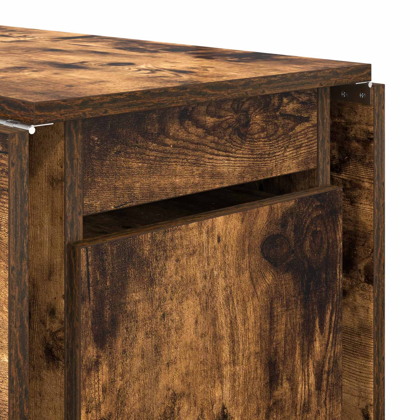 Esstisch 2 pcs 140 x 80 x 77 cm Holzwerkstoff Weiß Rechtwinklig