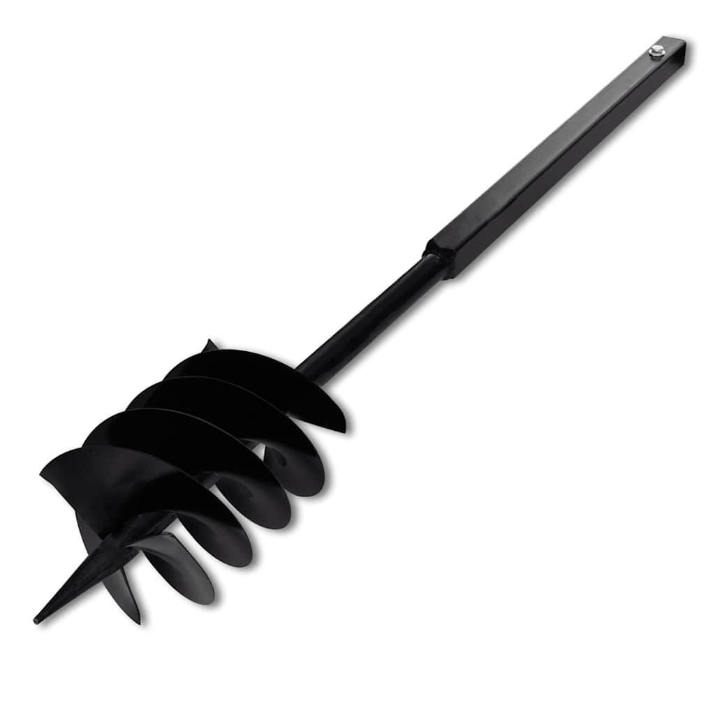 Erdbohrer mit Griff 100 mm Verlängerungsrohr 9 m