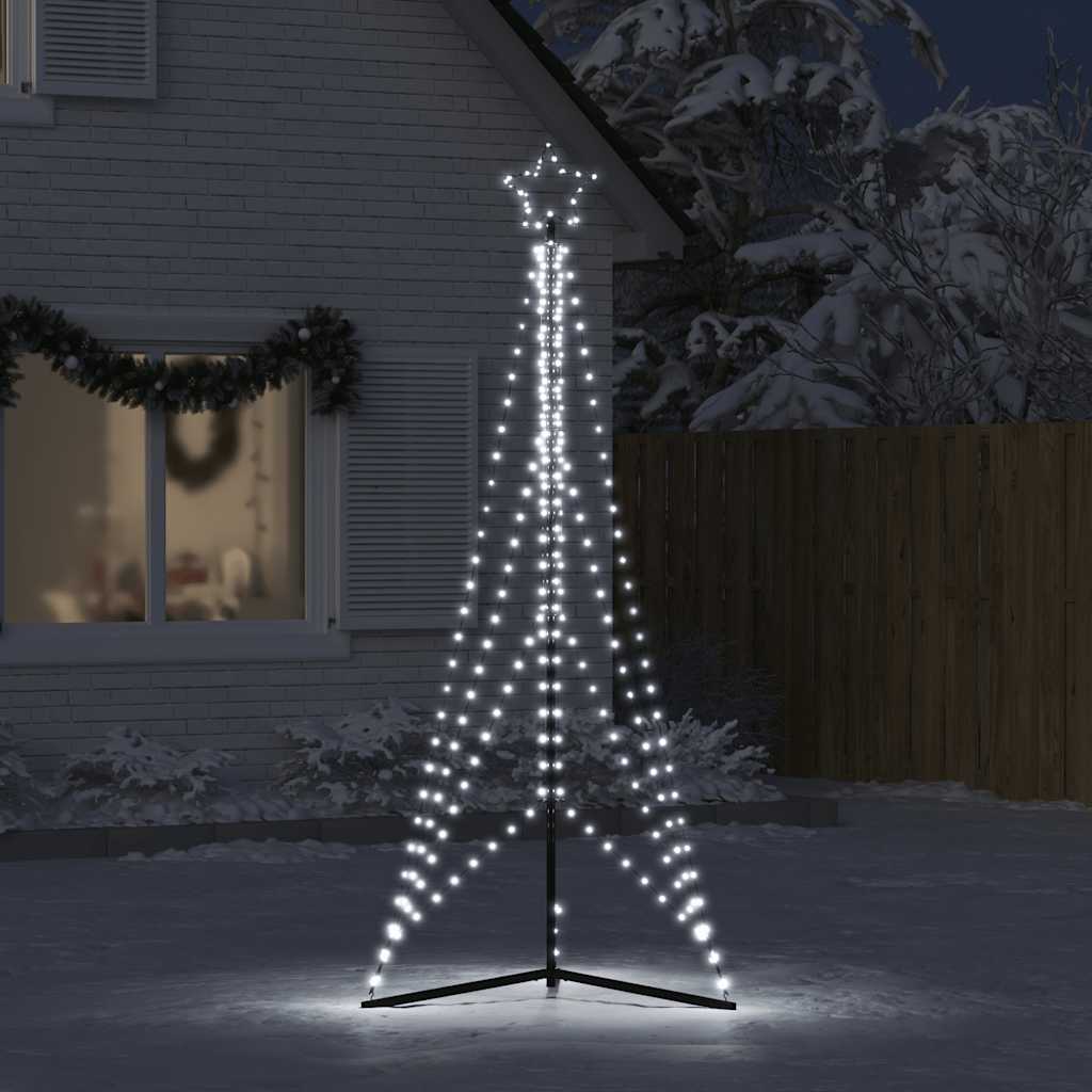 LED Weihnachtsbaum 363 LEDs Warmweiß 182 cm
