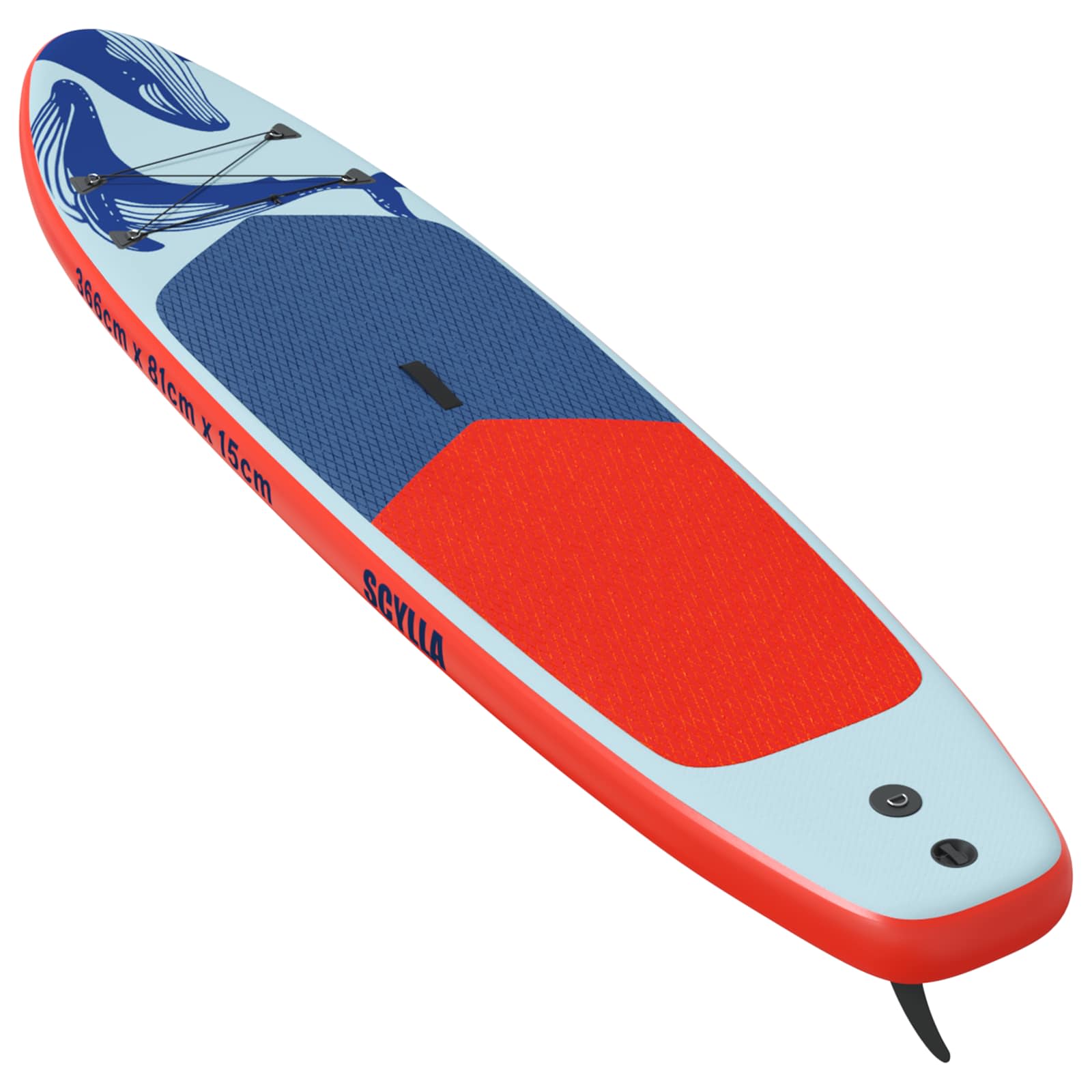 Aufblasbares Stand Up Paddle Board HYDROS 305 x 76 x 15 cm für