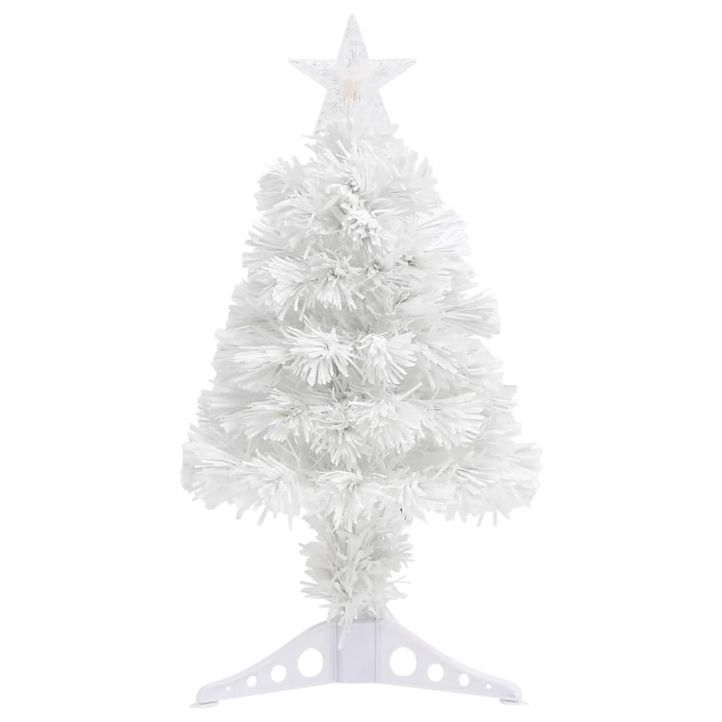 Vorbeleuchteter Weihnachtsbaum mit Ständer und LED 150 cm Glasfaser