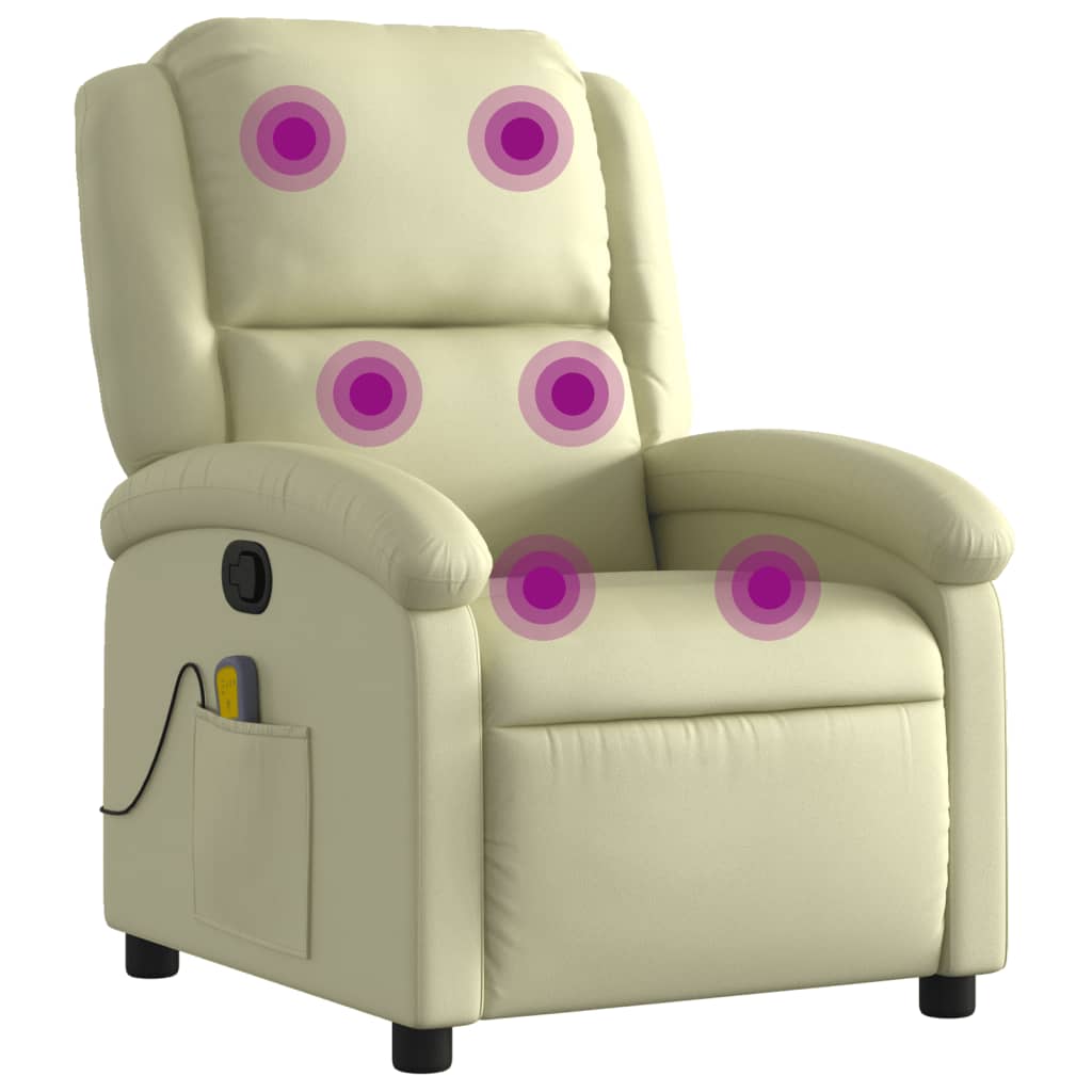 Relaxsessel Echtleder Schwarz