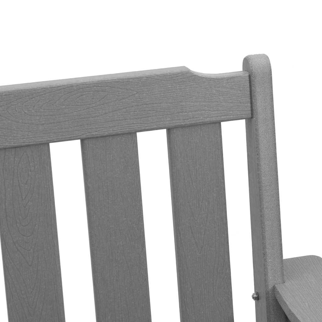Gartenstuhl 4 pcs Weiß 65,5 x 59 x 88 cm Polyethylen