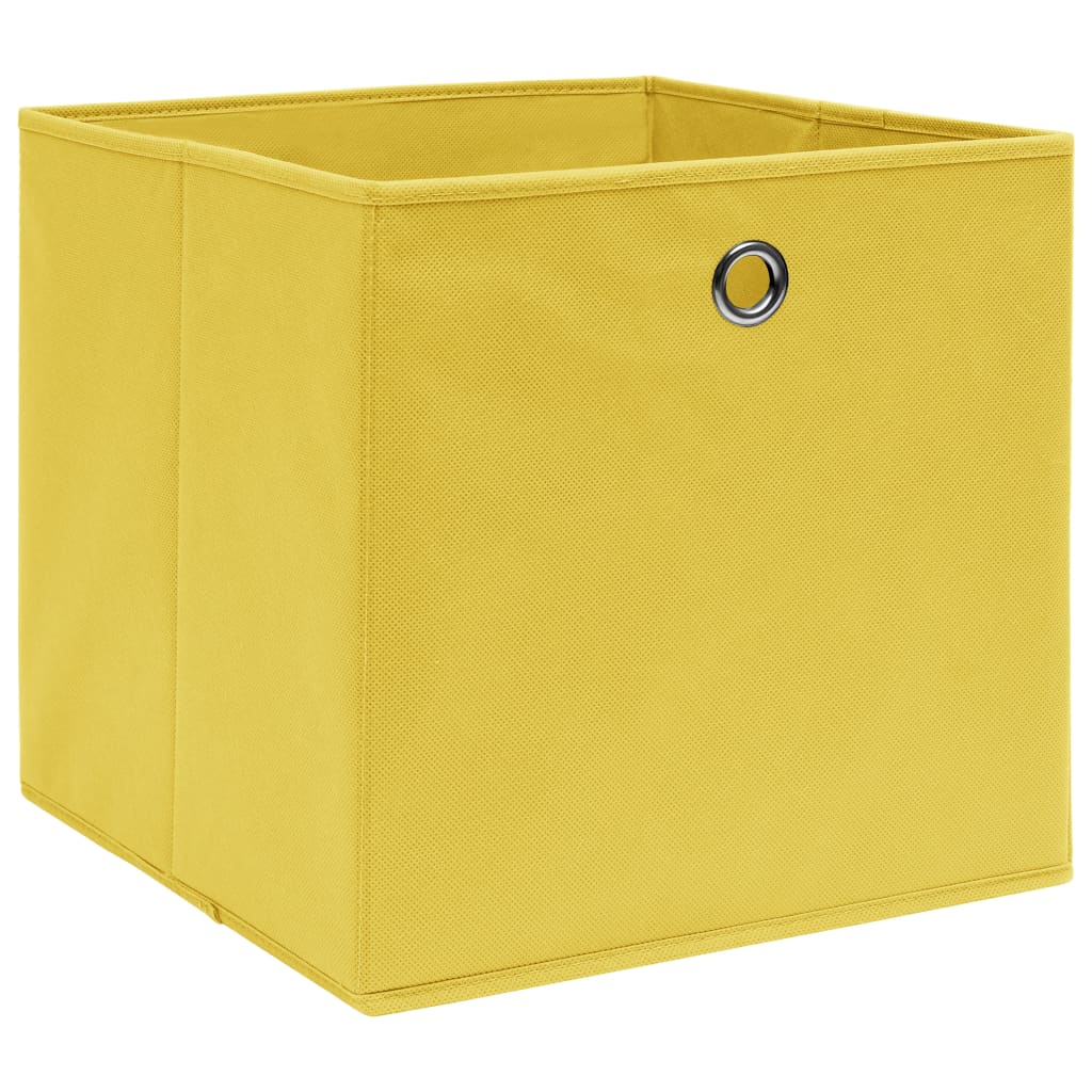 Aufbewahrungsboxen 4 Stk. Blau 32x32x32 cm Stoff