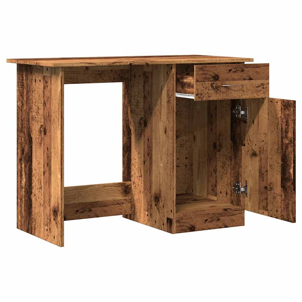 Schreibtisch Weiß 100×50×76 cm Holzwerkstoff